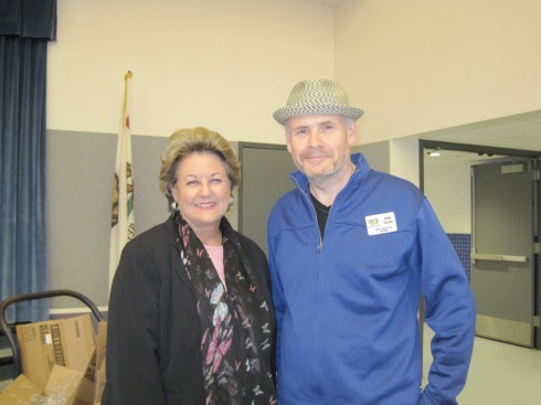 Our HSP was visited by County Supervisor Doreen Farr